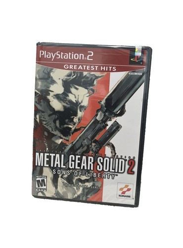 Metal Gear Solid 2: Sons of Liberty (Sony PlayStation PS2, 2001
