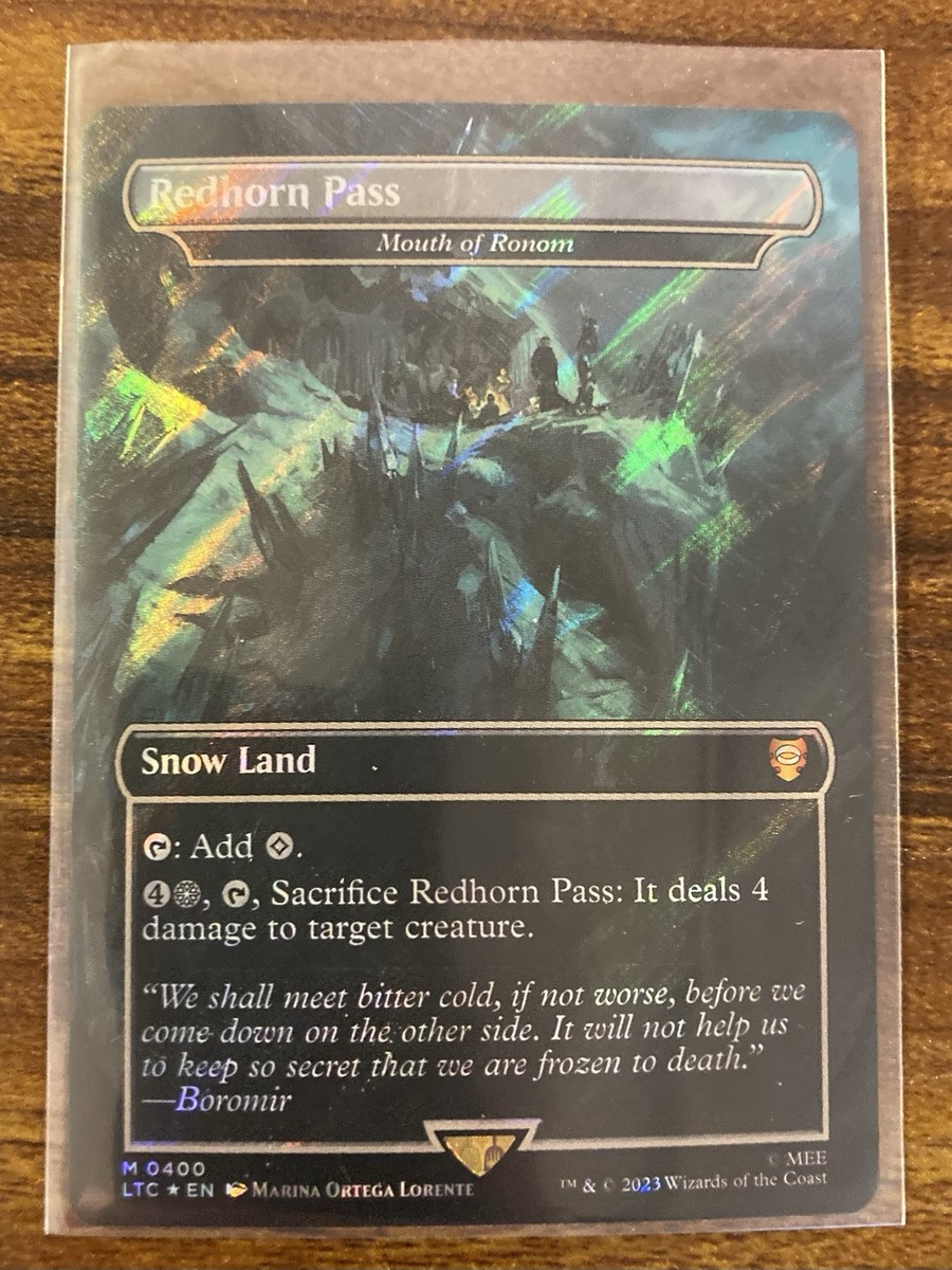 MTG✨REDHORN PASS (Mouth of Ronom) SURGE FOIL✨LTC Mint MYTHIC