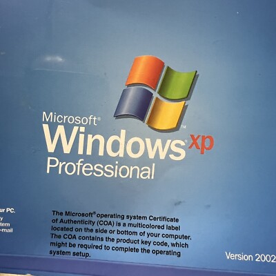 Microsoft Windows XP Professional (Retail (License + Media)) (1