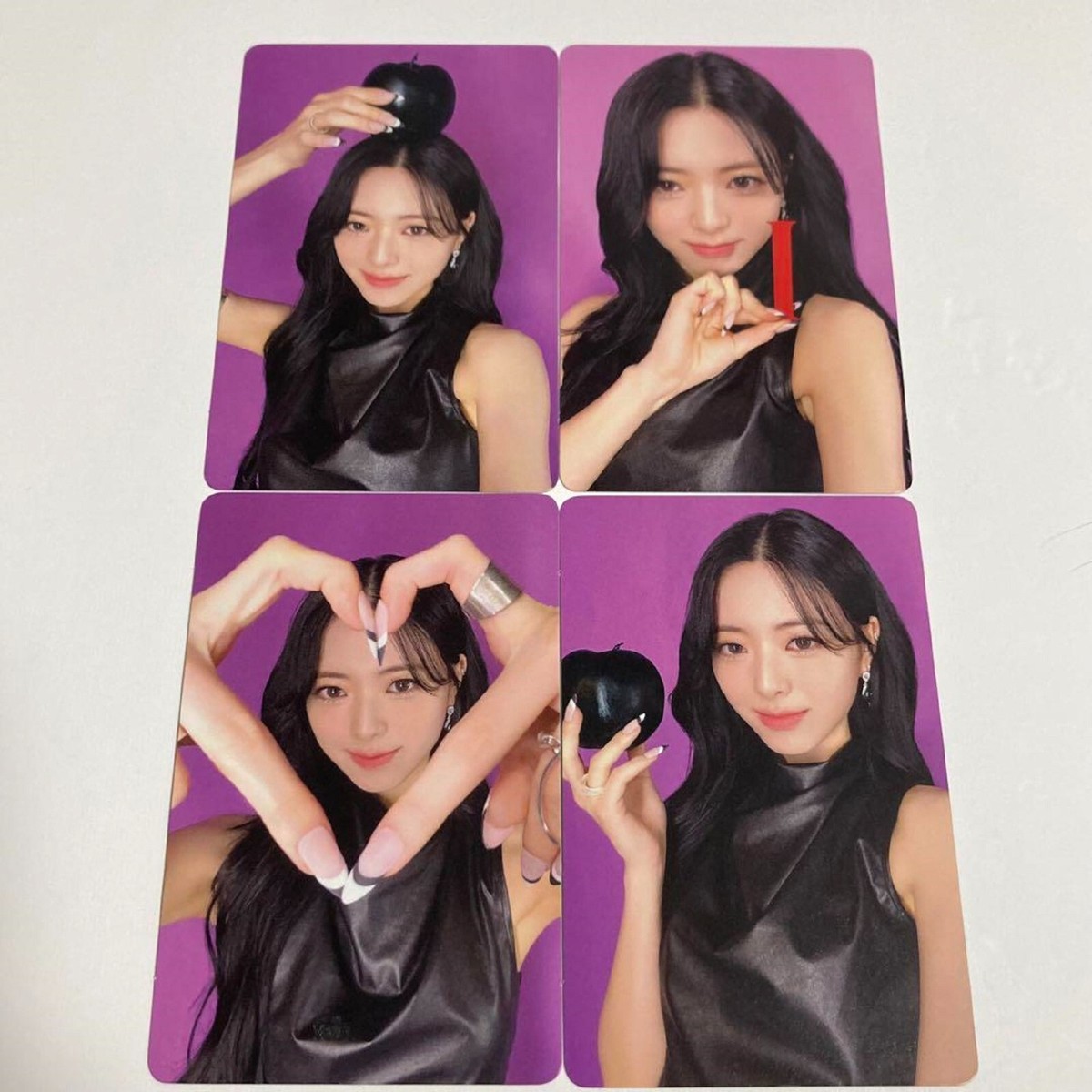 ITZY JAPAN ALBUM RINGO LIMITED B ver. OFFICIAL PHOTO CARD UNIT | eBay
