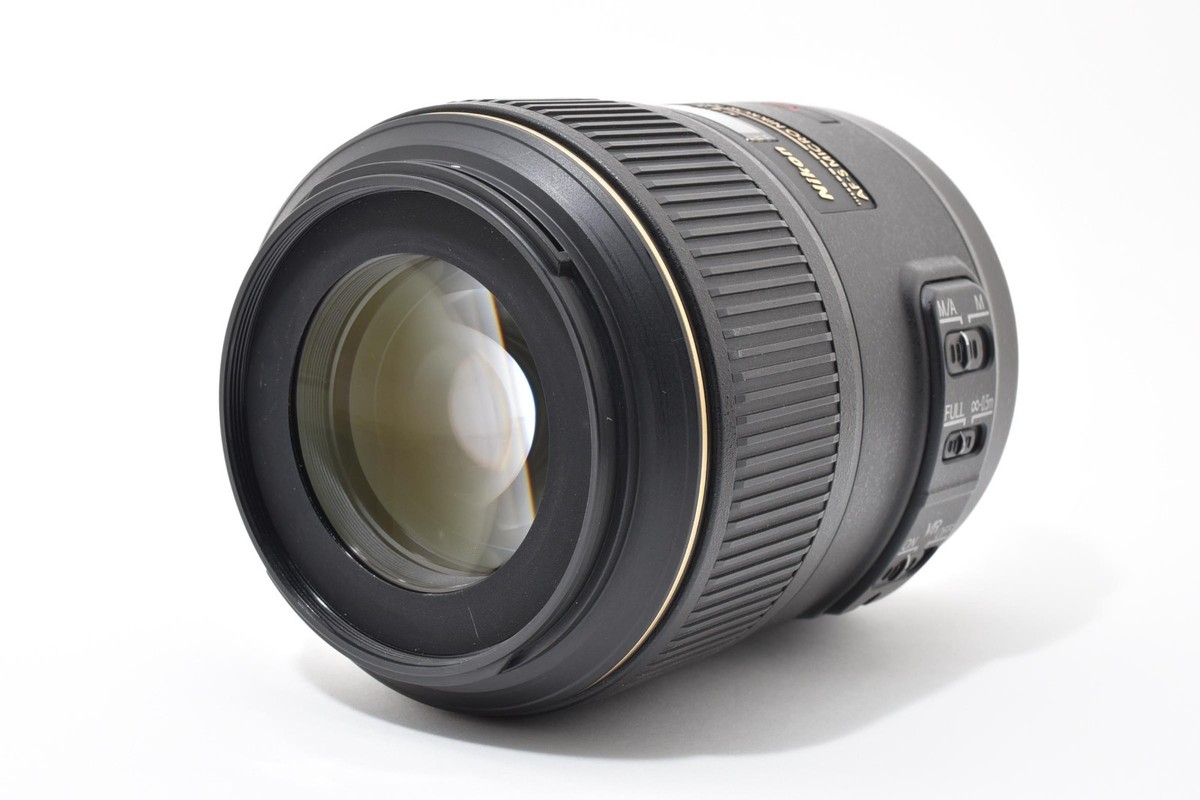 Nikon AF-S Micro-Nikkor 105mm f/2.8G VR Lens with Hood 2639566 B