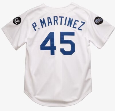 MLB Mitchell & Ness Los Angeles Dodgers #45 Baseball Jersey New