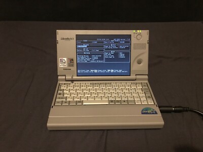 Toshiba Libretto M3 for DoCoMo Japanese successor of 70CT 70 CT M