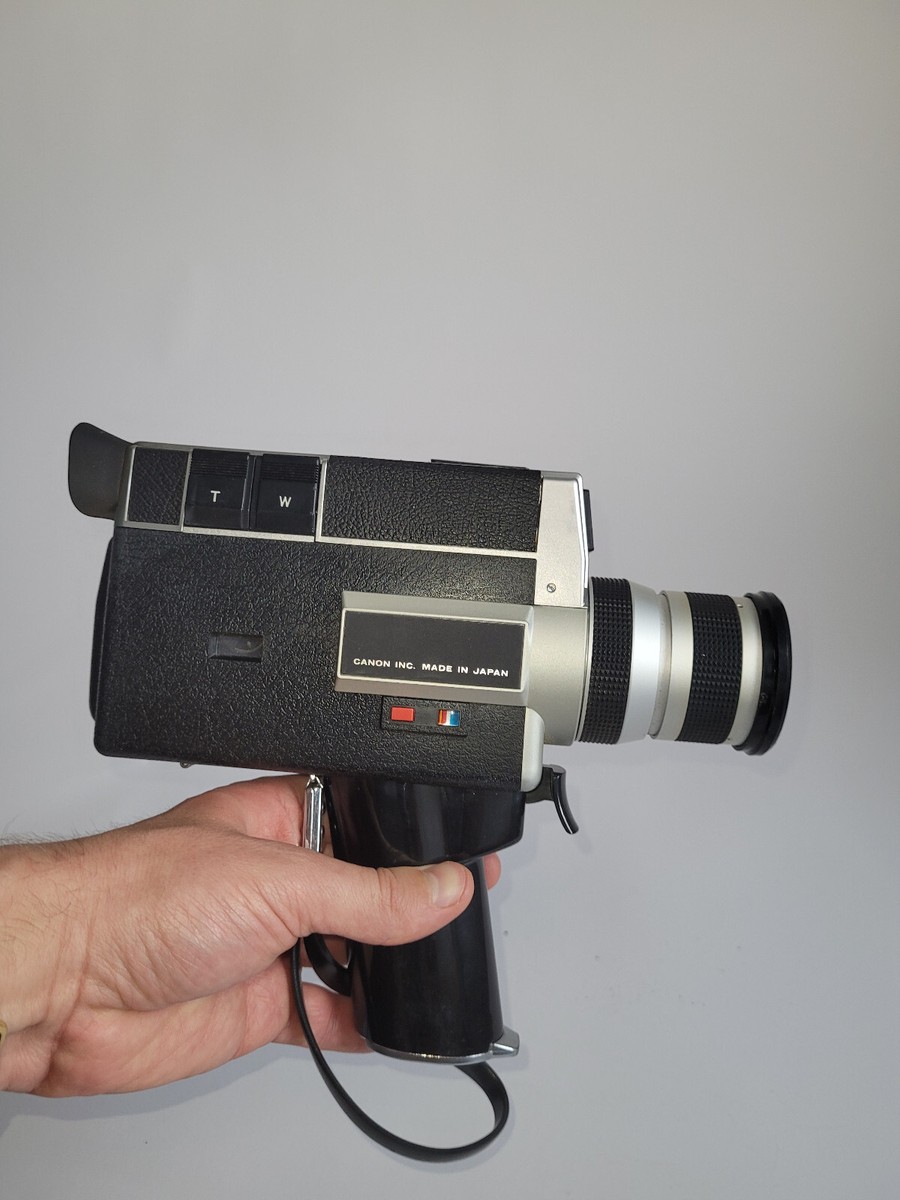 Canon Auto Zoom 518 Super 8 Movie Video Film Camera with Super 8