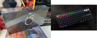 Novelkeys Final Fantasy 14 Online Keyboard Classic TKL FFXIV FF +