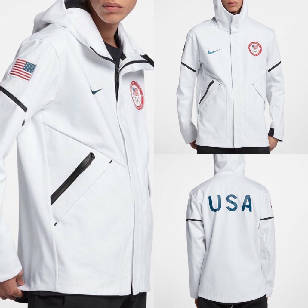 $275 Nike OLYMPIC Team USA Tech Fleece Windrunner Hoodie Jacket