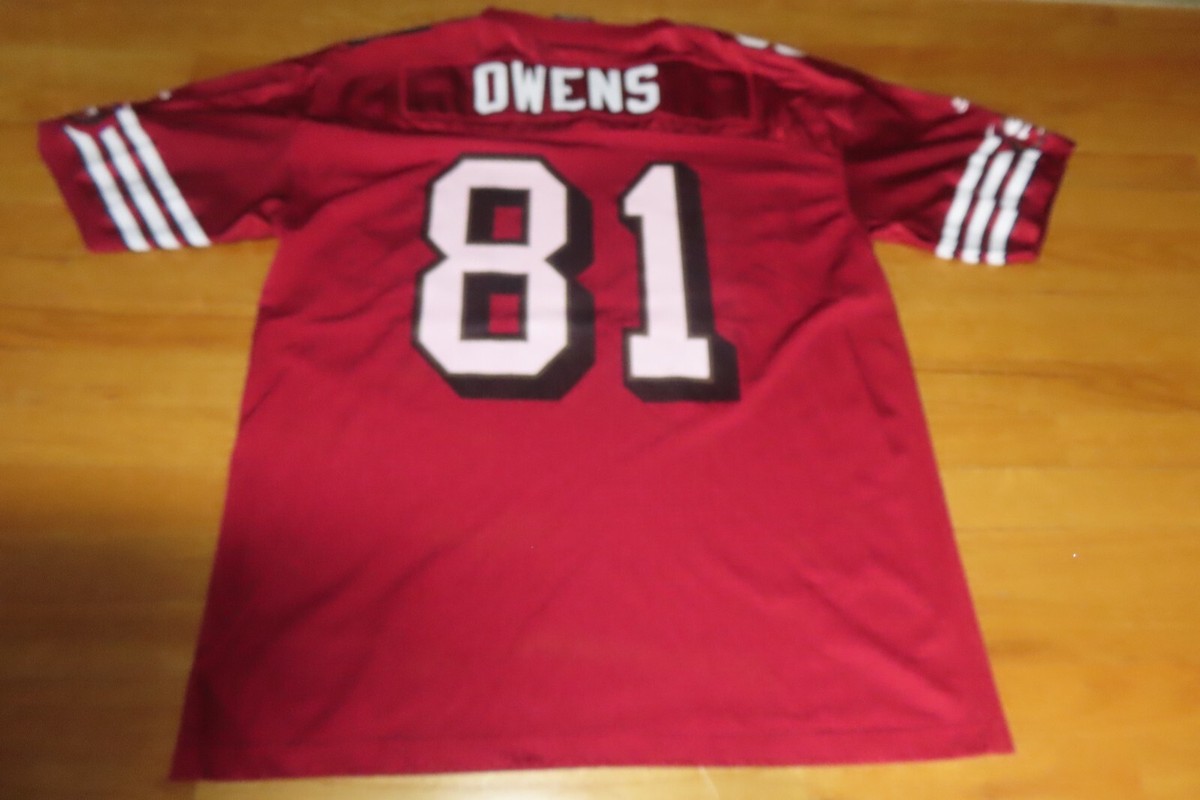 Vintage Adidas TERRELL OWENS No 81 SAN FRANCISCO 49ers (2XL
