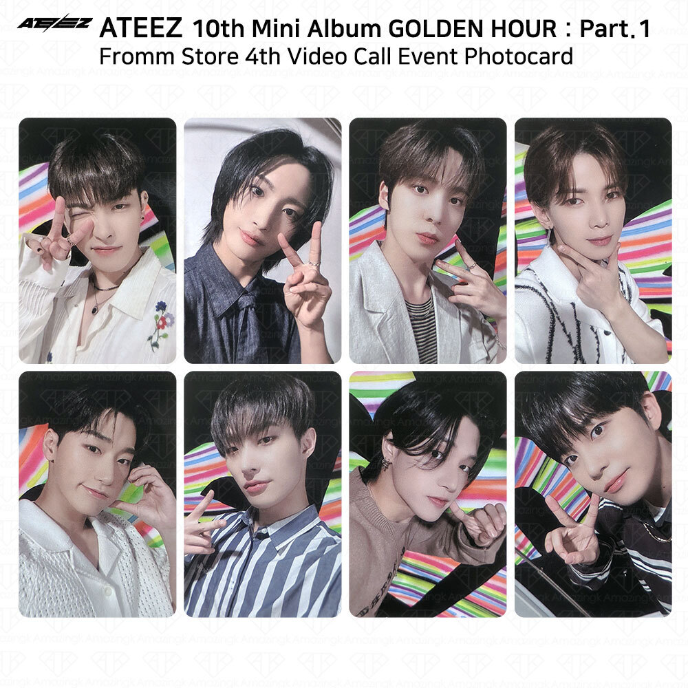 ATEEZ Golden Hour Part.1 Fromm Store 4th Video Call Event