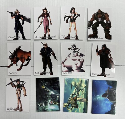 Final Fantasy VII Anniversary Art Museum Set of 99 Complete FF7