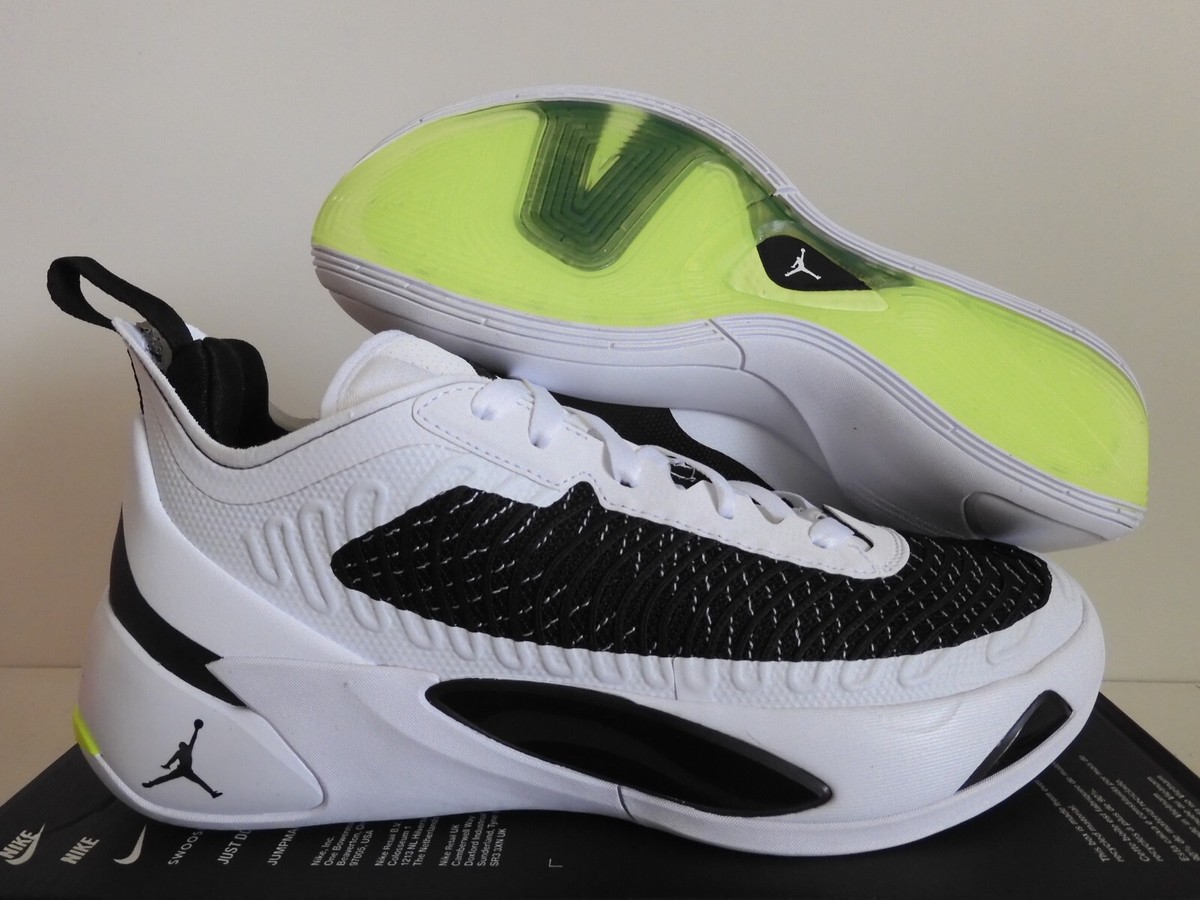 NIKE AIR JORDAN LUKA 1 WHITE-BLACK-VOLT 