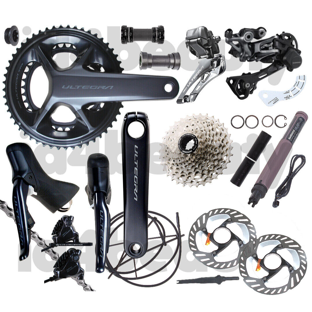 Shimano ULTEGRA Di2 R8170 Disc Brake Full Groupset 2x12 Speed | eBay