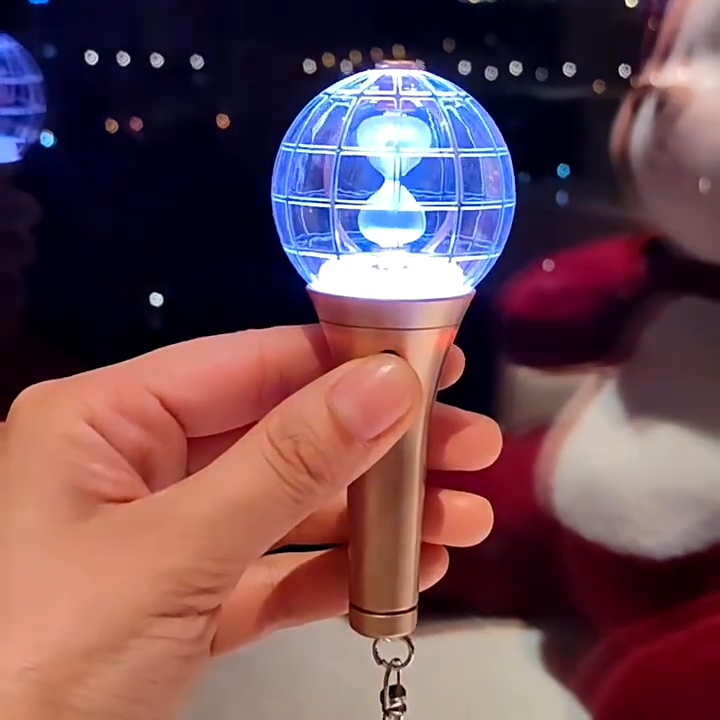 ATEEZ Mini Lightstick Keychain ATINY Fan Merch Kpop Lightstick