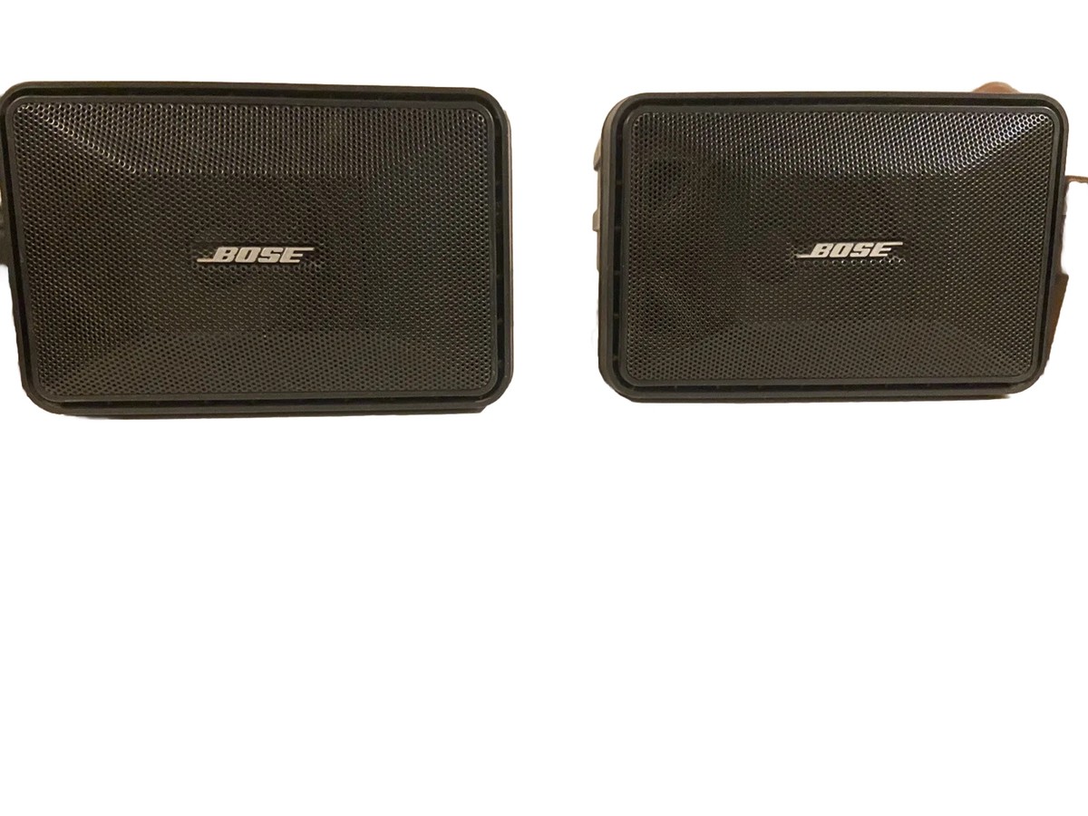 Vintage 1984 Bose Speakers 101 Music Monitors. Indoor Outdoor