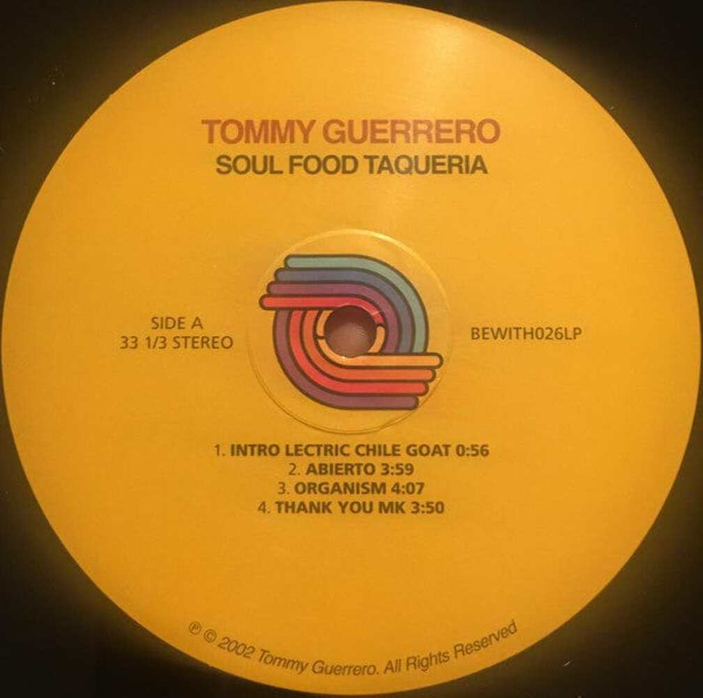 Tommy Guerrero - Soul Food Taqueria (2xLP) (180g, Gatefold) | eBay