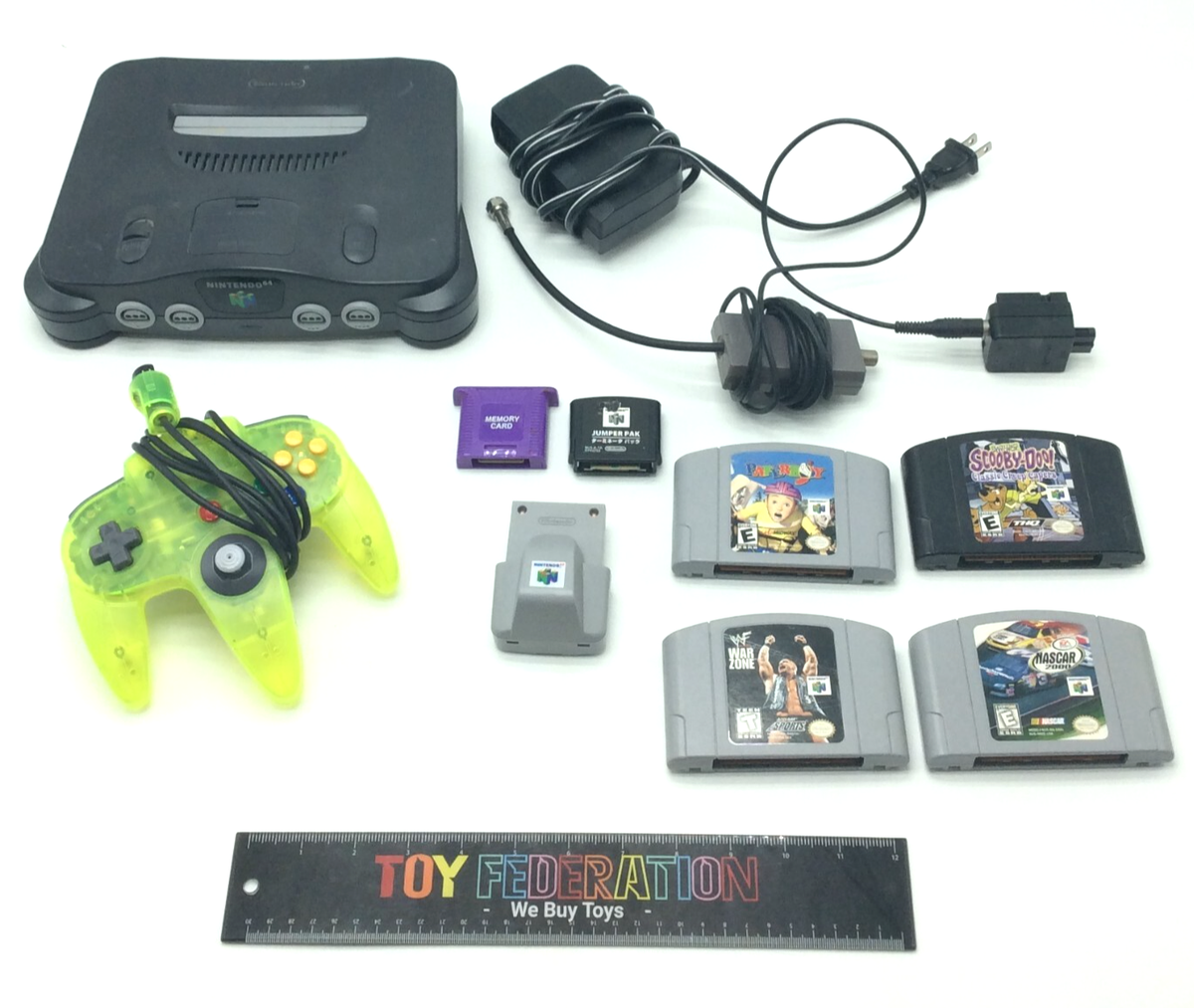 1996 NINTENDO 64 NUS-001 4 Games & Remote -AS-IS- | eBay
