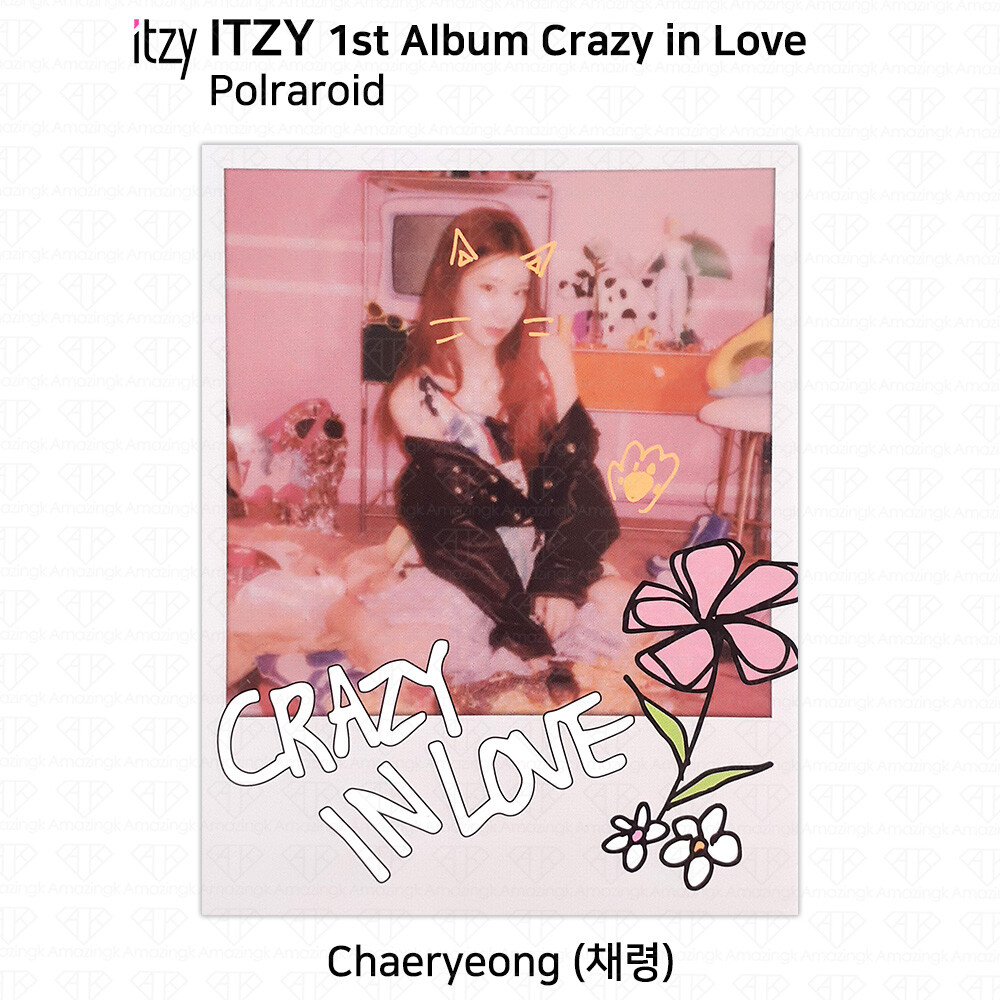 ITZY 1st Album Crazy In Love Official Polaroid Stand Pre-order