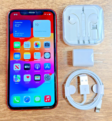 Apple iPhone XR Product Red 64GB (Factory Unlocked) Good Condition