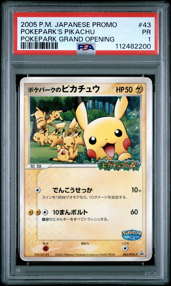 PokePark's Pikachu - 043/PCG-P 043/PCG-P PCG-P Promotional cards