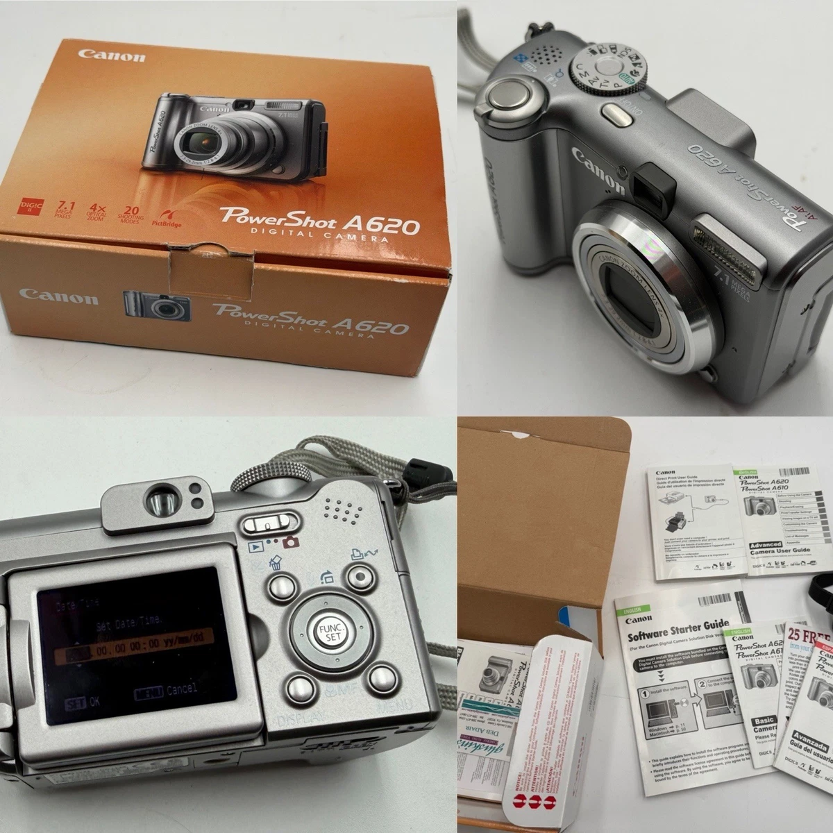 Canon PowerShot A620 Digital Cameras | eBay