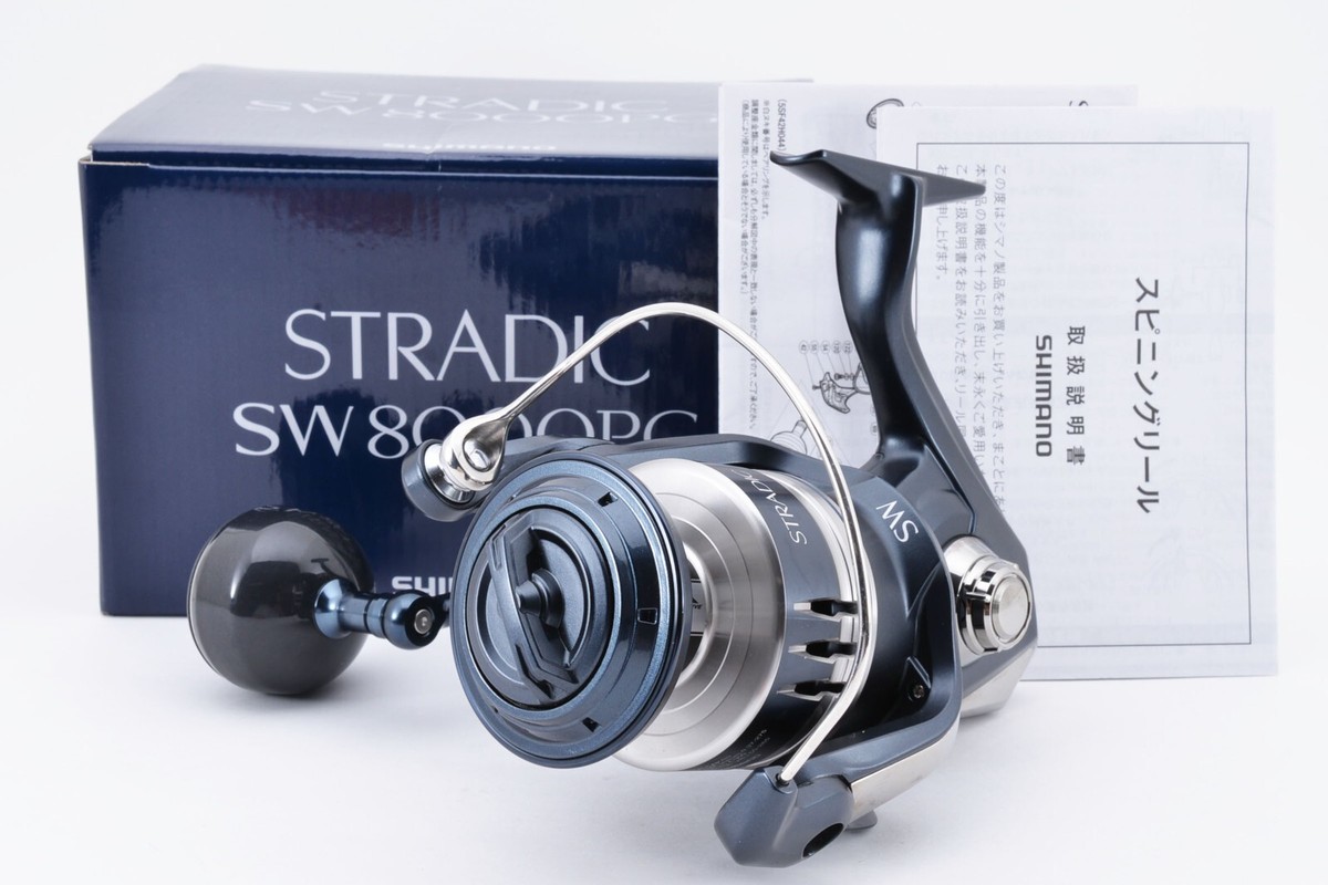 🌟Top Mint🌟 Shimano 20 Stradic SW 8000PG Spinning Reel W/BOX From