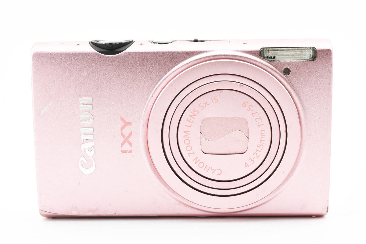 Canon IXY 220F Pink 16.1 MP Compact Digital Camera English