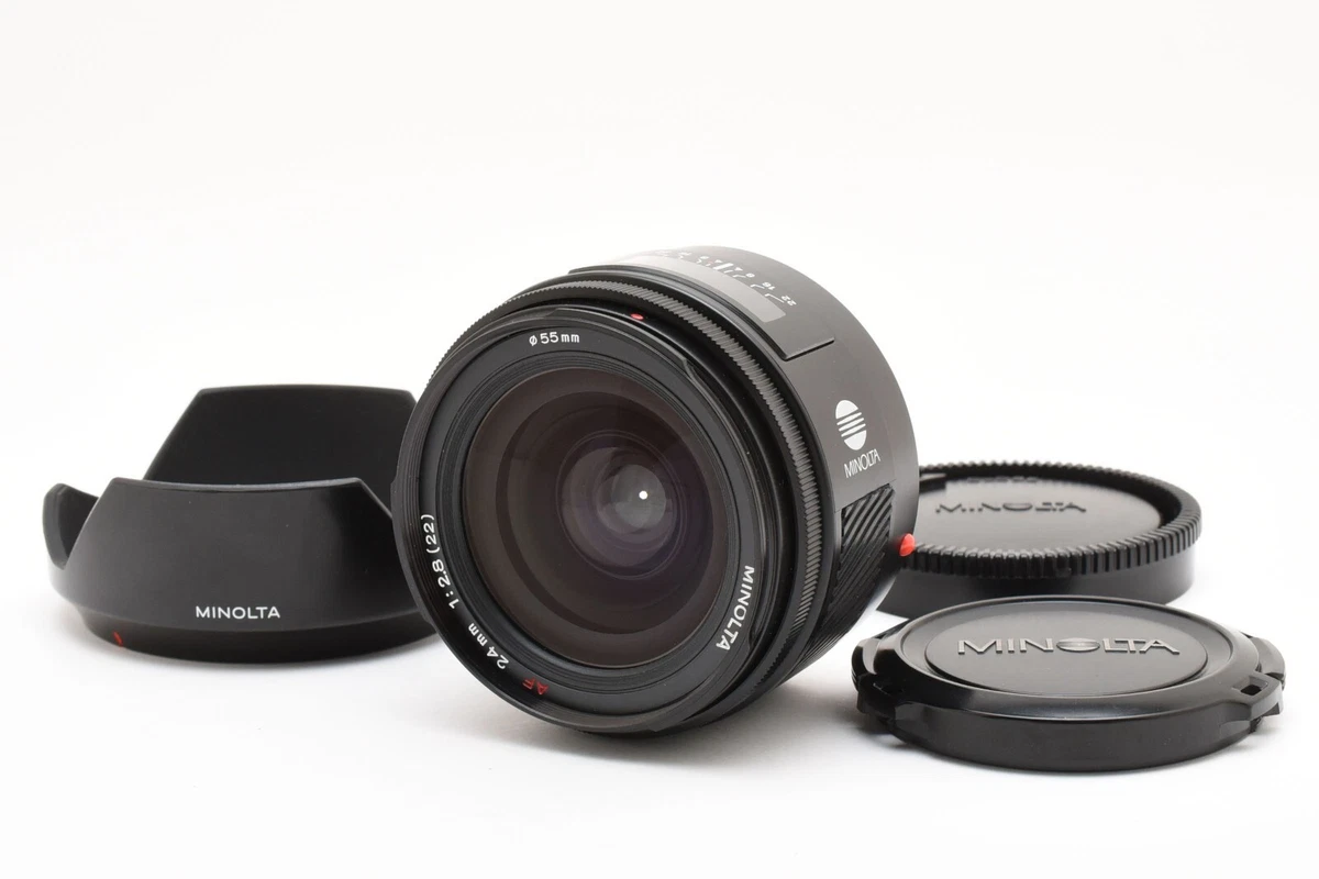 Minolta A-mount 24mm Focal Camera Lenses for sale | eBay