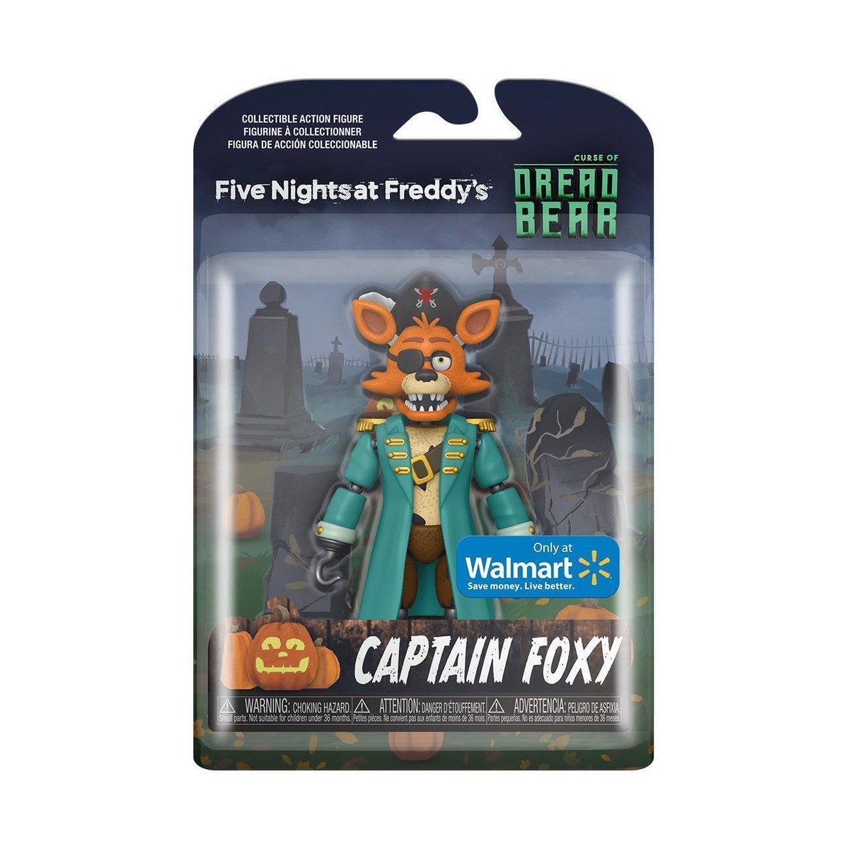 Five Nights At Freddys Captain Foxy Figure Curse of Dreadbear