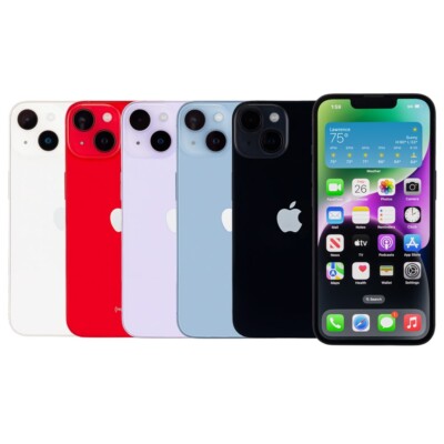 Apple iPhone 14 256GB No Face ID Factory Unlocked Good Condition