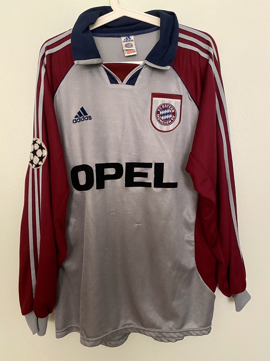 ZICKLER, 98-99 BAYERN MUNICH LS AWAY UCL MATCH UN WORN SHIRT | eBay
