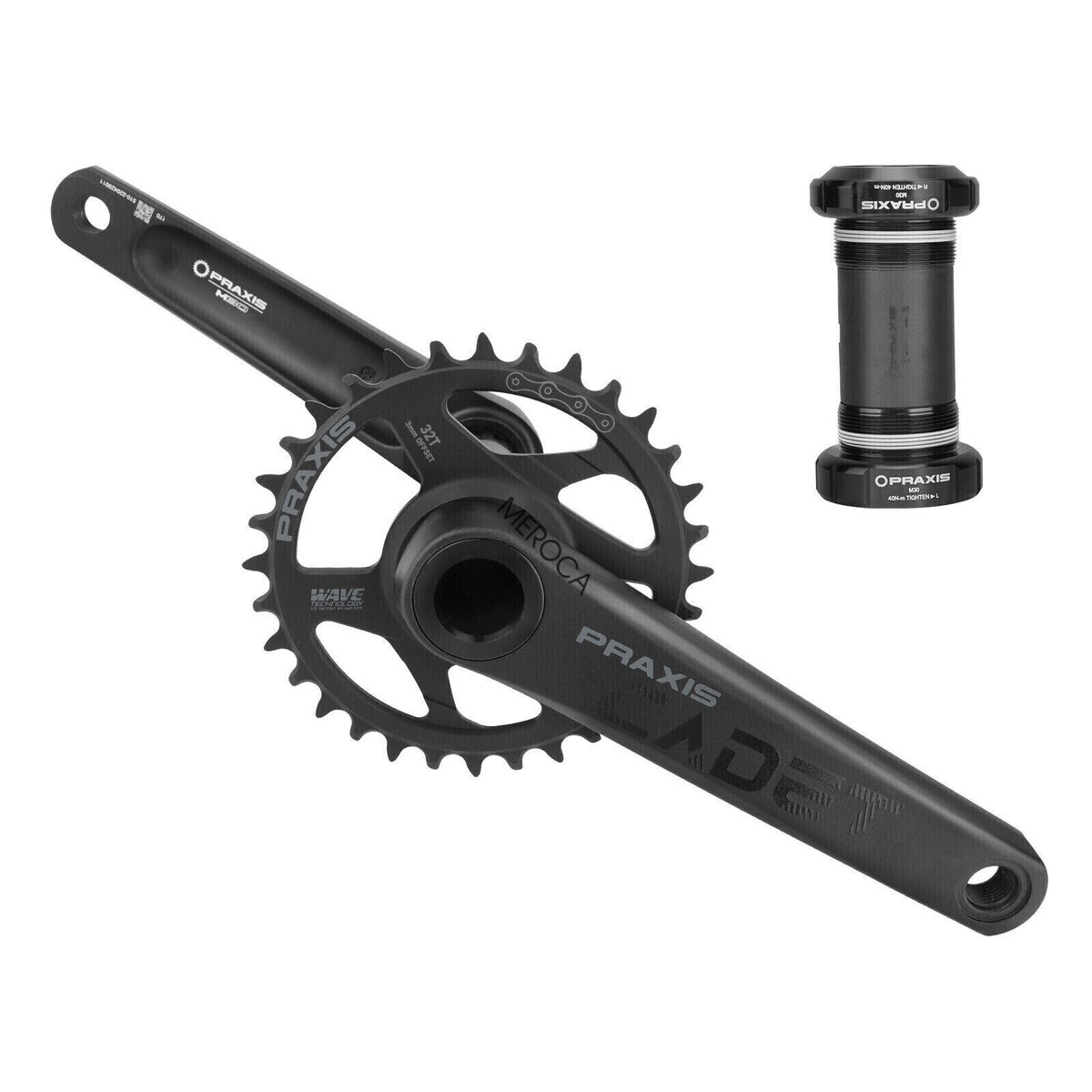 Praxis Works Cadet 170mm Crankset 32T Chainring with M30 Bottom