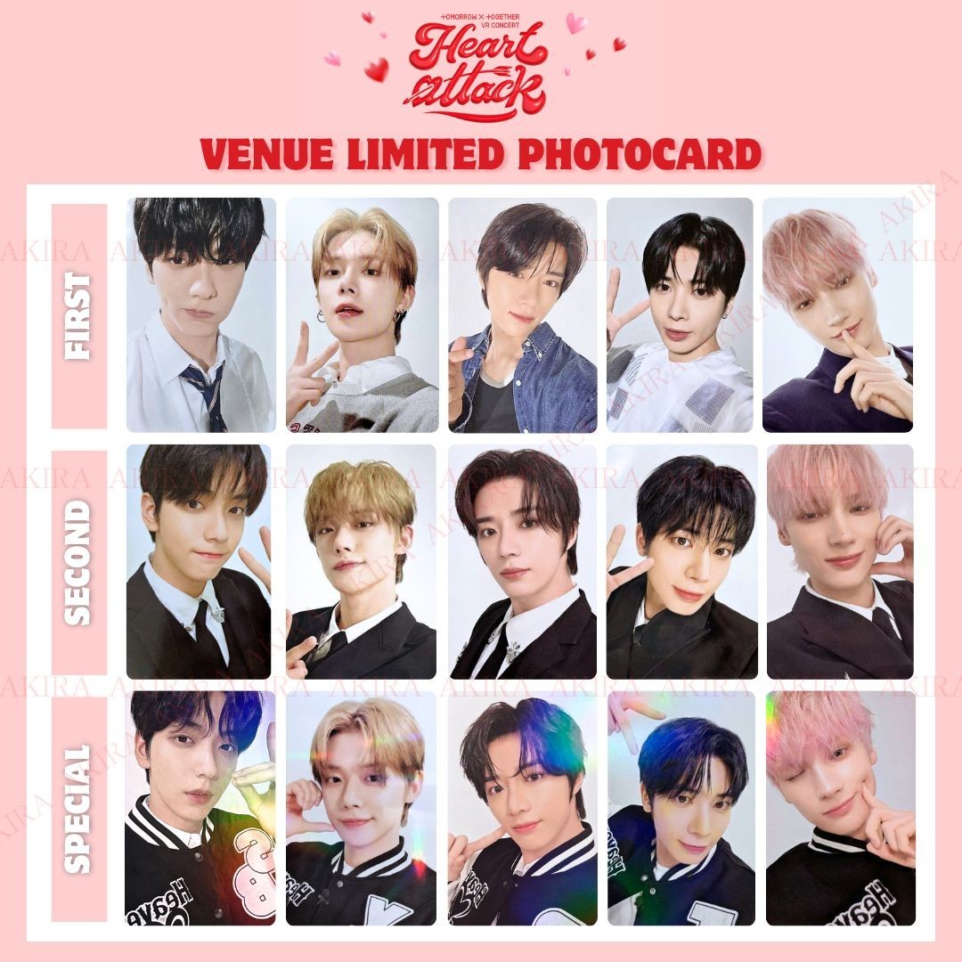 TXT TOMORROW X TOGETHER VR CONCERT HEART ATTACK VENUE LIMITED