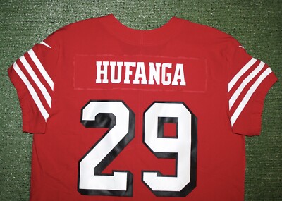 Authentic Talanoa Hufanga San Francisco 49ers Nike Vapor Elite