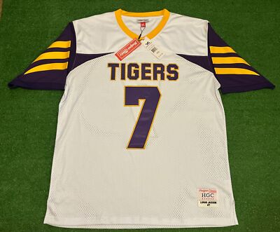 Lamar Jackson Boynton Beach High School Headgear Classics Jersey