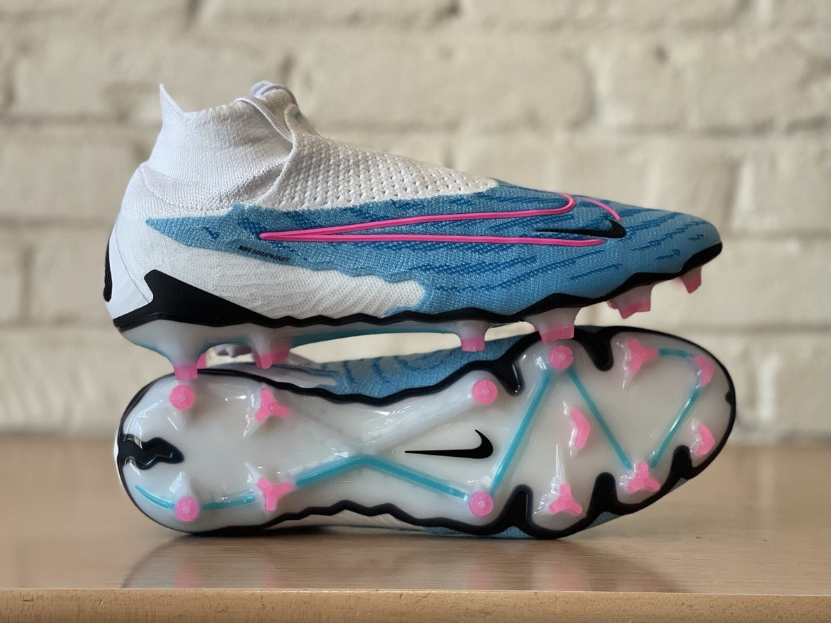 Nike Phantom GX Elite FG ACC GripKnit Blue Pink Clears DC9969-446