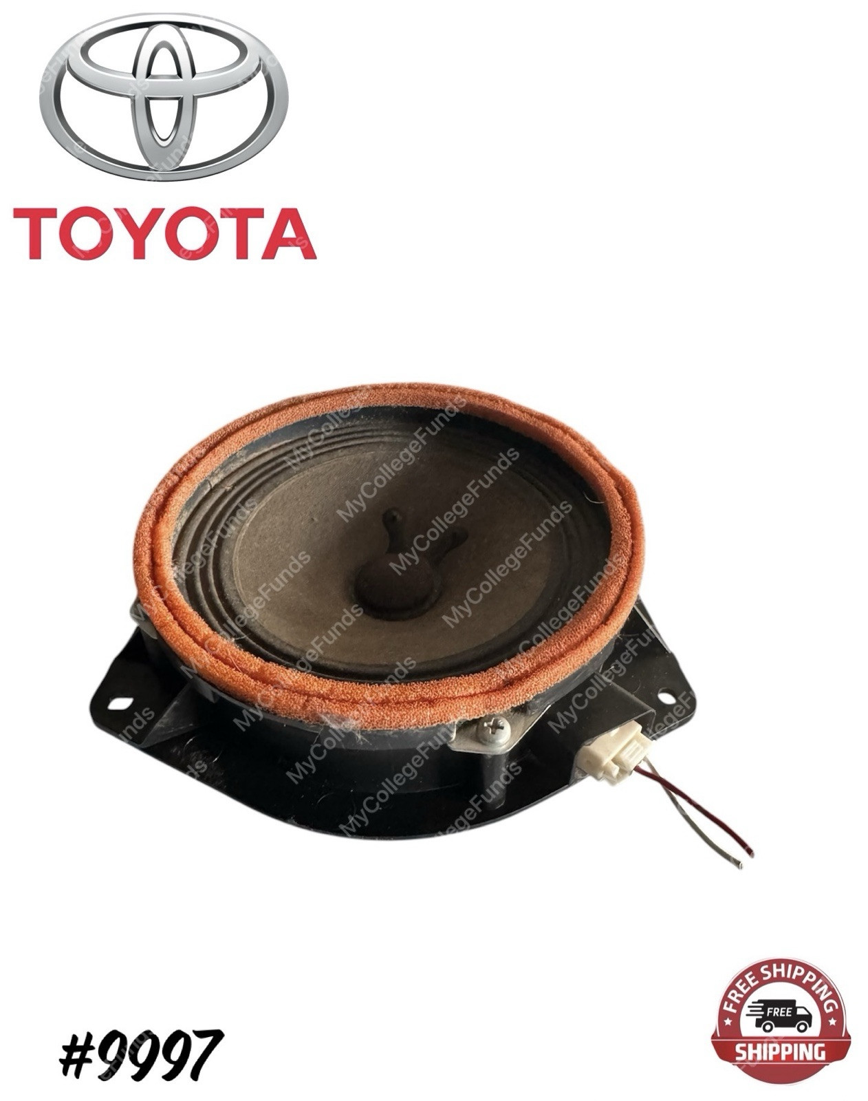 01-07 Toyota Highlander Front Left or Right JBL Speaker Audio