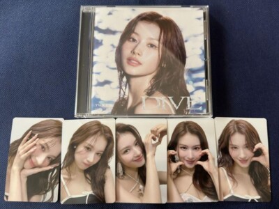 TWICE SANA JAPAN 5th ALBUM DIVE Solo ver. CD(OPENED) + 5 Photo