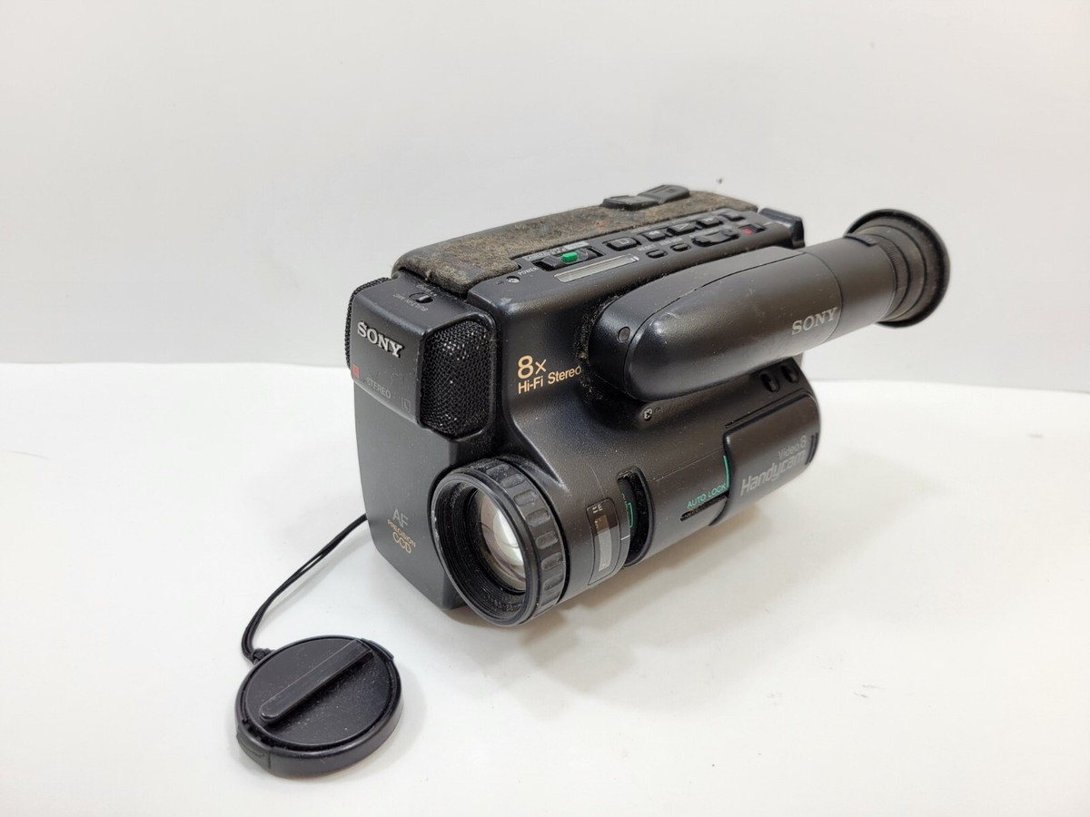 Vintage Sony Handycam CCD-TR75 8mm Video Camcorder Camera with