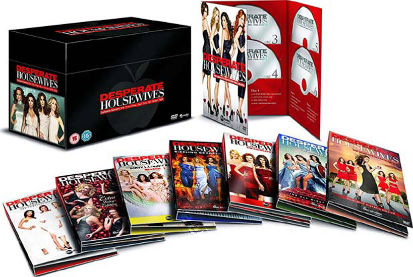Desperate Housewives - Complete Series 1-8 NEW PAL 49-DVD Boxset