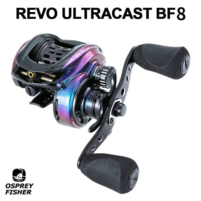 Abu Garcia Revo Ultracast BF8 Baitcasting Fishing Reel 8.0:1 Low