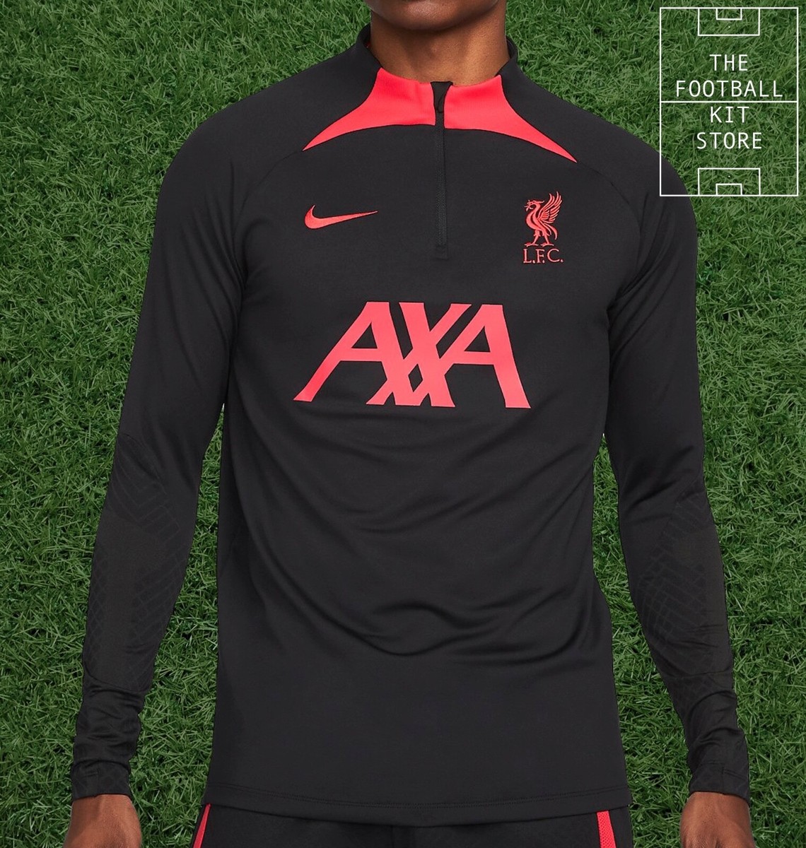 Nike Liverpool 1/4 Zip Training Top Mens - LFC Strike Drill Top