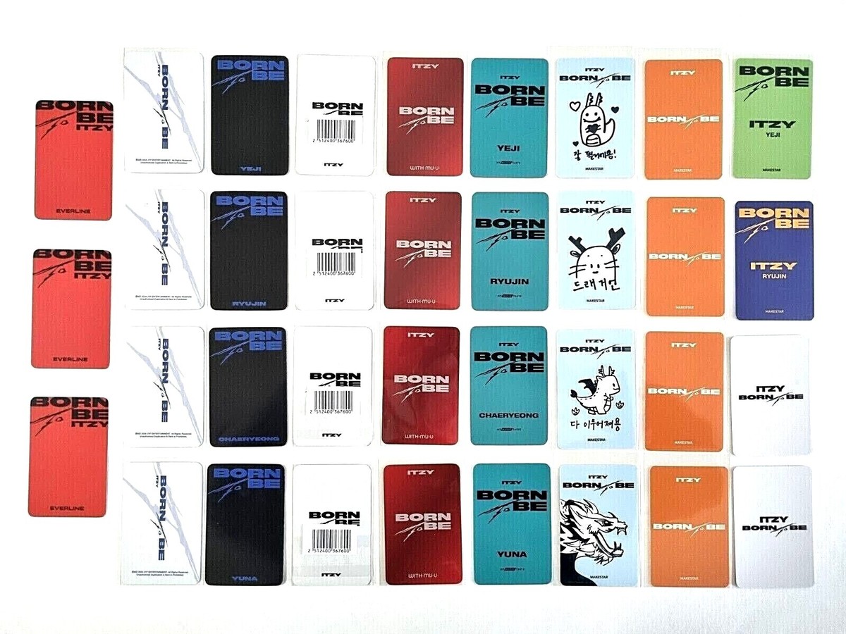 RE-StOCK] ITZY 2nd Album BORN TO BE Official Photocard POB SW