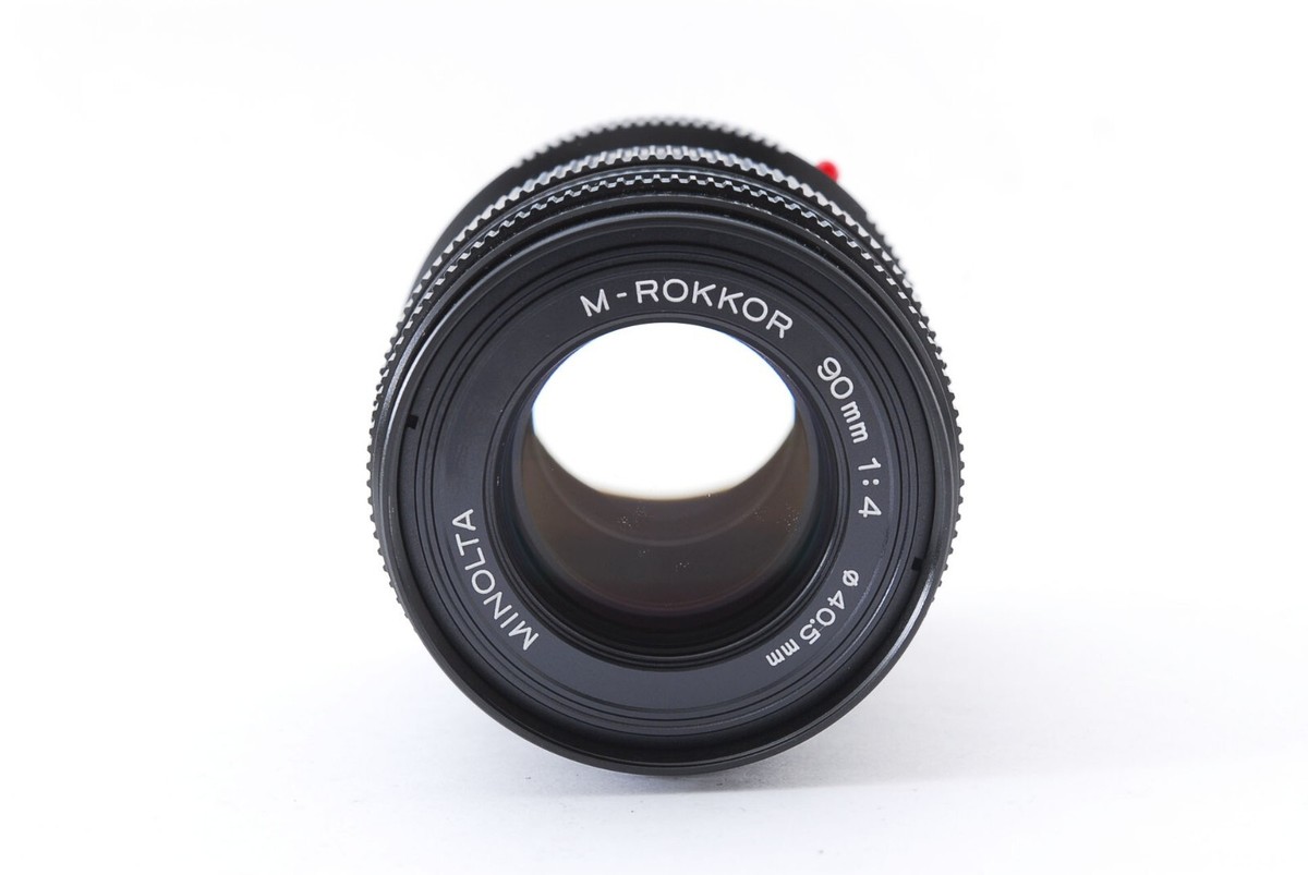 Minolta M-ROKKOR 90mm f/4 Telephoto MF Lens Leica M For CL CLE