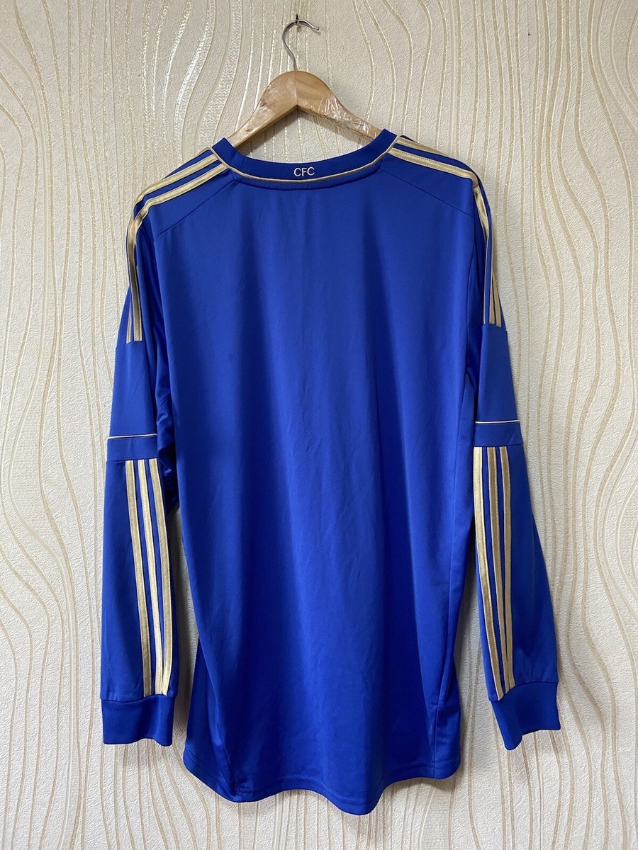 CHELSEA 2012 2013 HOME FOOTBALL SHIRT SOCCER JERSEY LONG SLEEVE