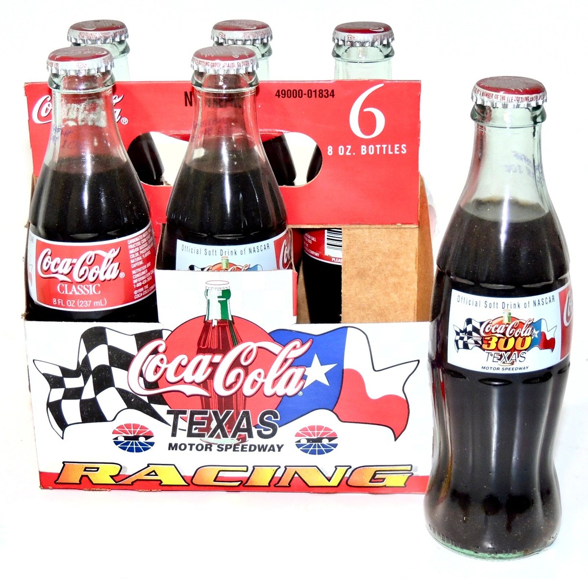 Coca-Cola 300 Inaugural Race Texas Motor Speedway NASCAR Coke
