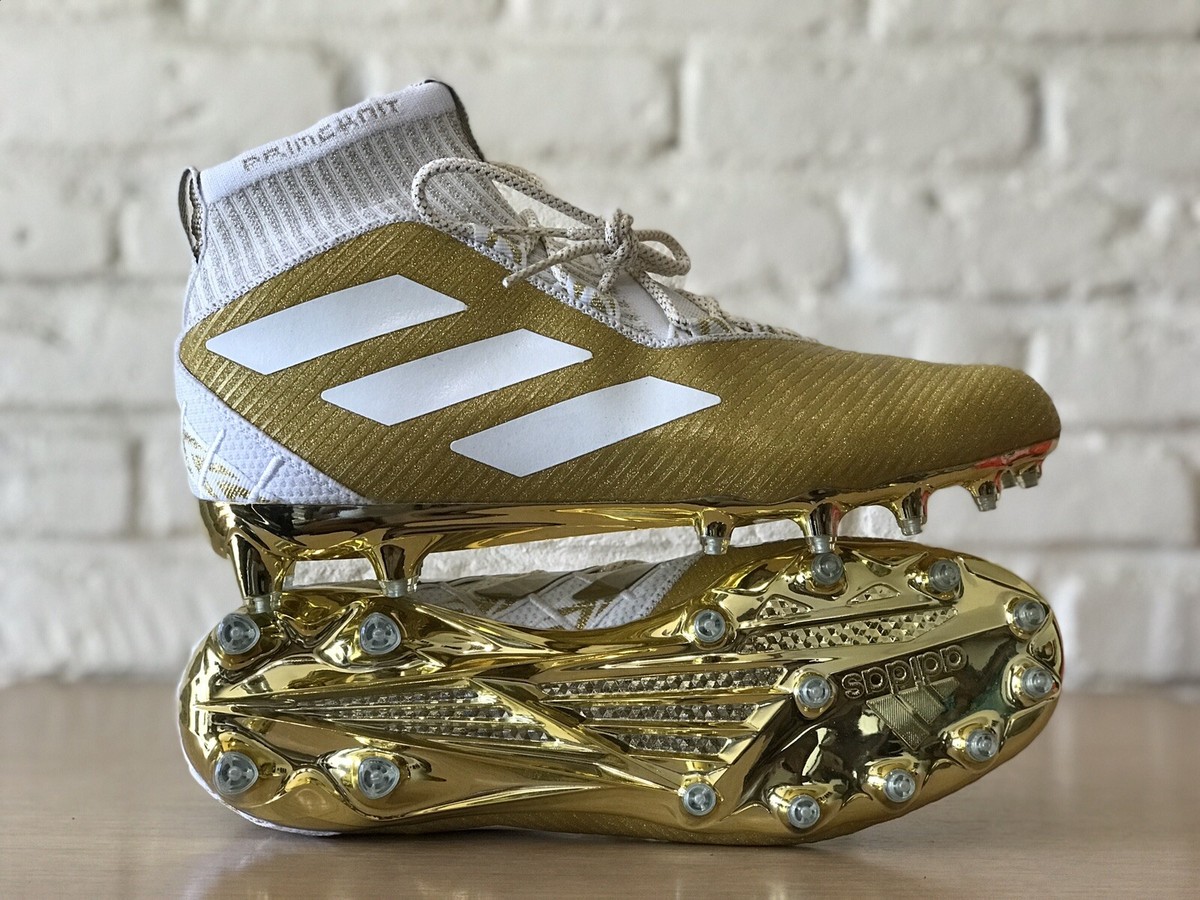 Adidas Freak Ultra Primeknit Metallic Gold Football Cleats F36678