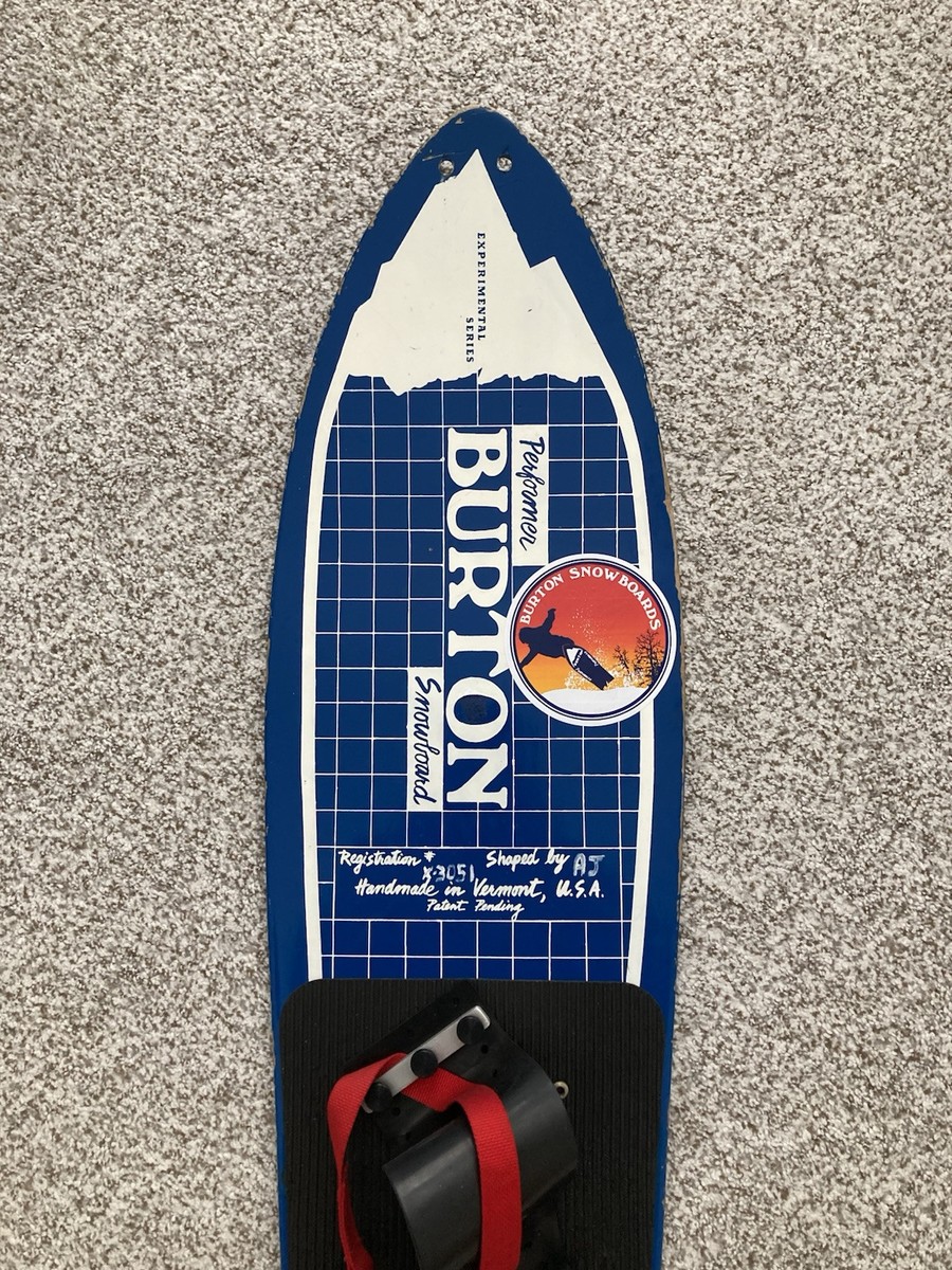 1983 Burton Performer Experimental Series - Jake Burton Vintage