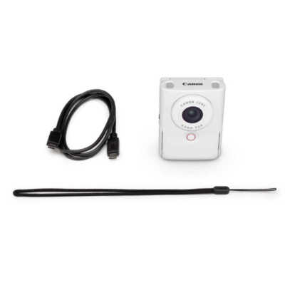 CANON Compact Digital Camera PowerShot V10 Vlog Camera - White