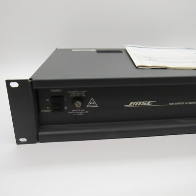 Bose 1800 Series VI Professional Amplifier 2 Channel 600W Each | eBay
