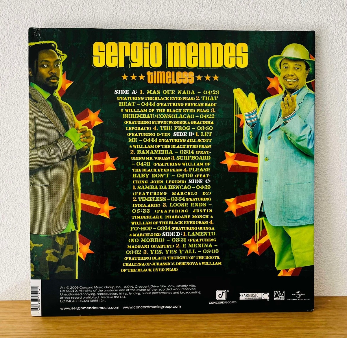 Sergio Mendes / Timeless 2006 2LP Concord Records 060249855424