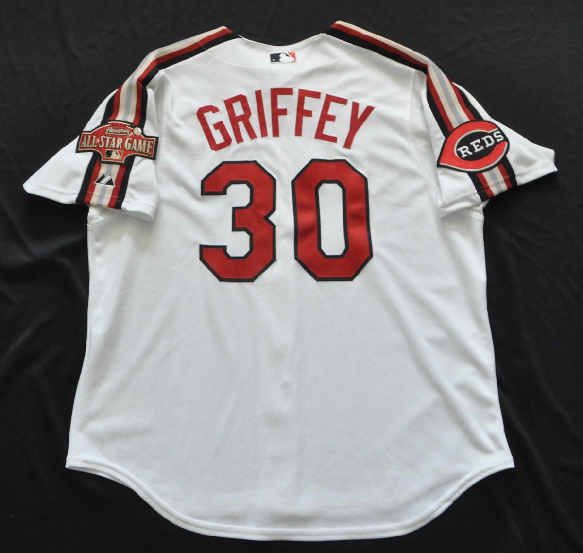 Ken Griffey Jr 2004 MLB All Star Majestic Jersey Reds Authentic